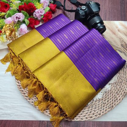 Semi Silk Vaira Oosi Sarees