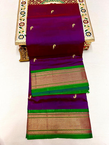 Kadiyal Paithani Silk Sarees