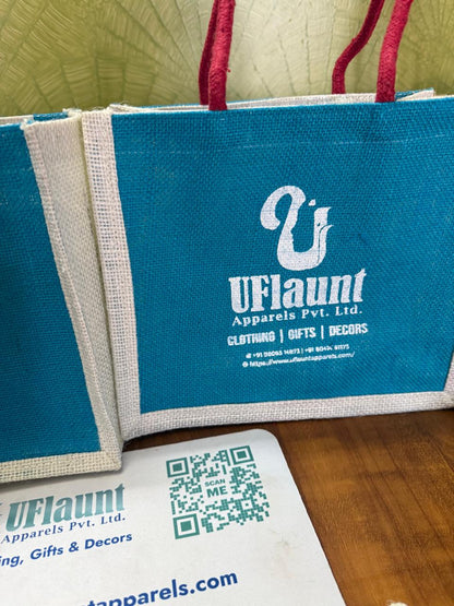 Customized Jute Thamboolam/Gifts Bags