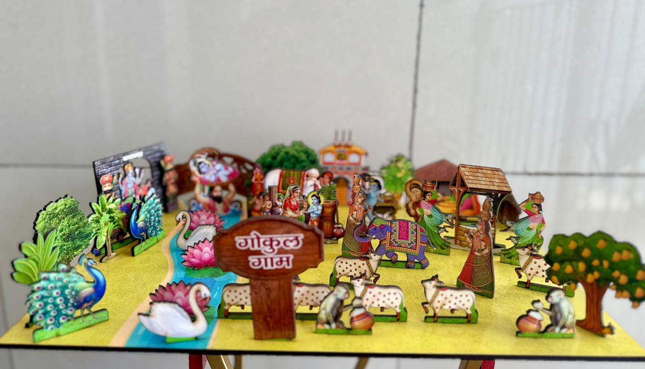 Gokul Village Model in MDF